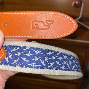 NWT Vineyard Vines Canvas Club Belt (discontinued)